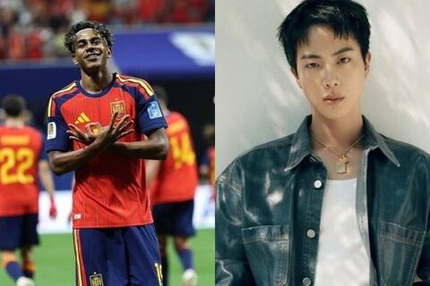 Thông tin bố của Lamine Yamal bằng tuổi Jin (BTS) gây bão mạng xã hội
