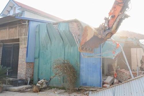 Sẽ cưỡng chế hai hộ dân xây dựng công trình trái phép ở Hà Nội