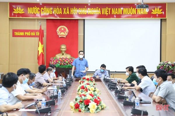 TP. Hà Tĩnh giãn cách xã hội theo chỉ thị 16 từ 12h trưa ...