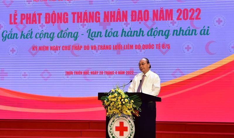 Phát động Tháng Nhân đạo năm 2022 với chủ đề “gắn kết cộng đồng- lan tỏa hành động nhân ái” ảnh 1