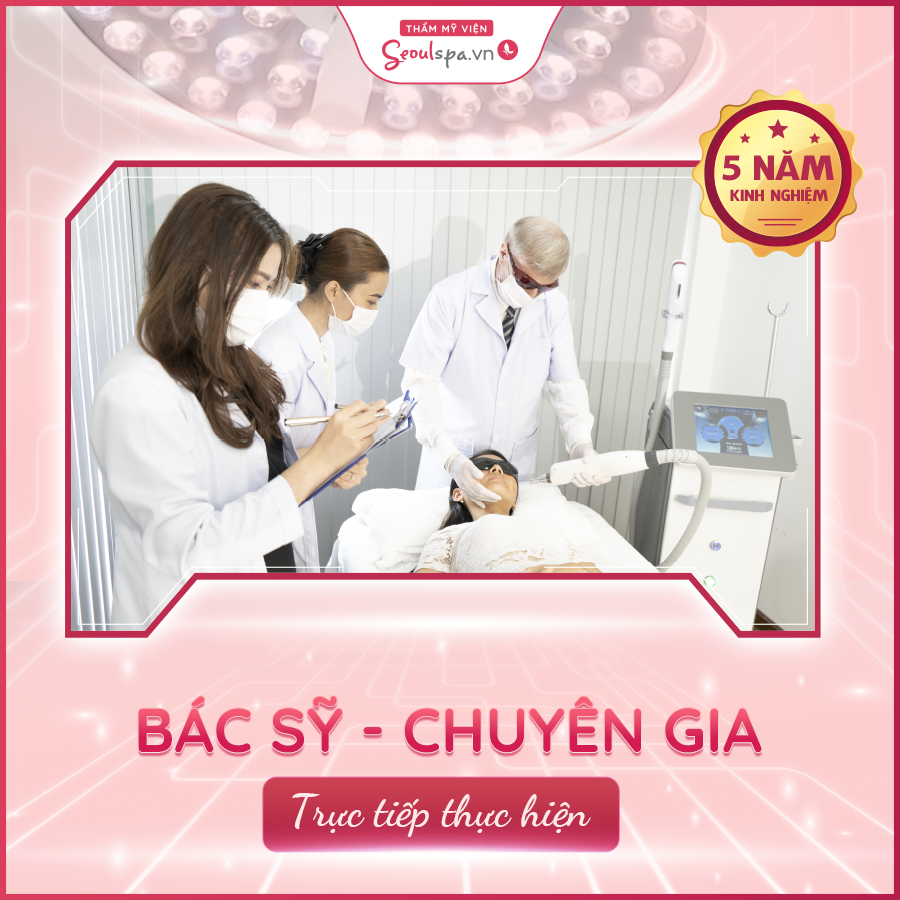 Bác sĩ, chuyên gia trực tiếp thăm khám, thực hiện