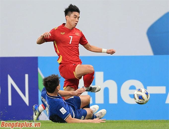 U23 Thái Lan có trận đấu đầy khó khăn trước U23 Việt Nam