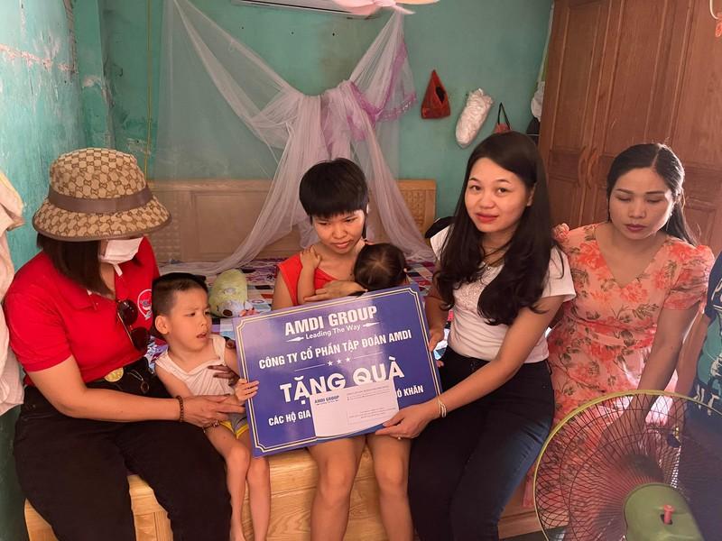 AMDI GROUP tặng quà các gia đình có hoàn cảnh khó khăn tại Bắc Ninh ảnh 6