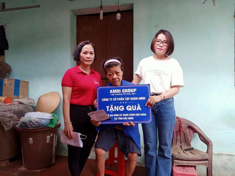 AMDI GROUP tặng quà các gia đình có hoàn cảnh khó khăn tại Bắc Ninh ảnh 5