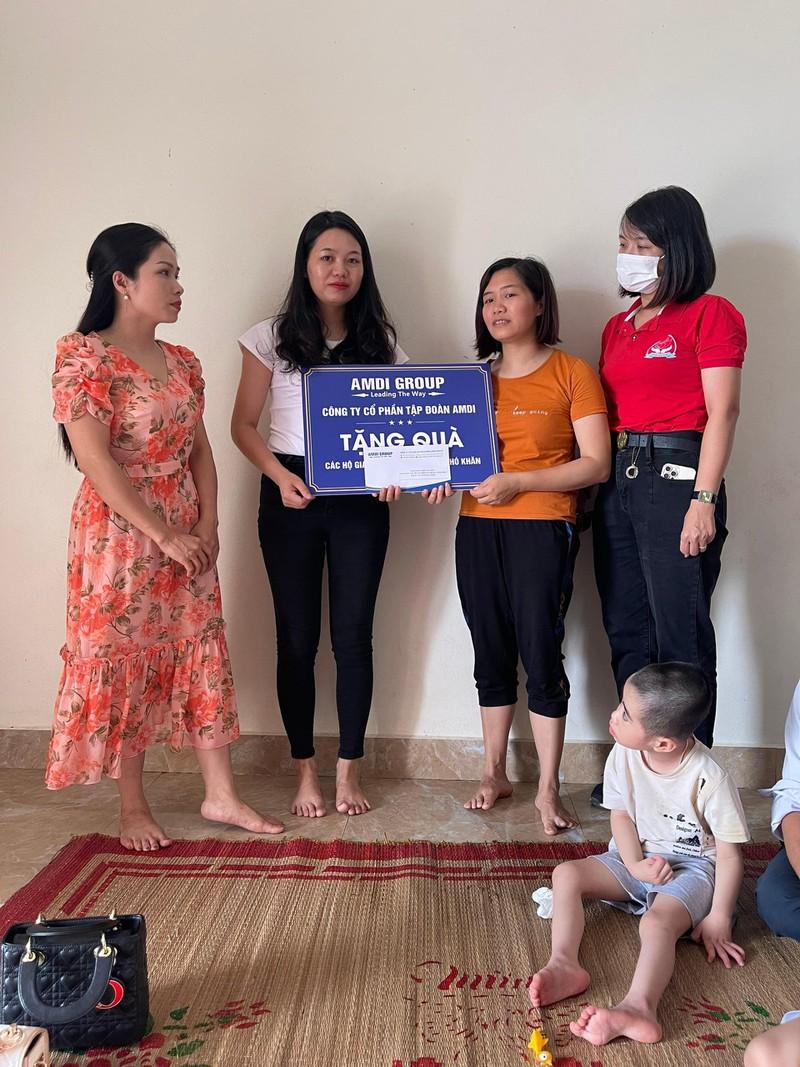 AMDI GROUP tặng quà các gia đình có hoàn cảnh khó khăn tại Bắc Ninh ảnh 4