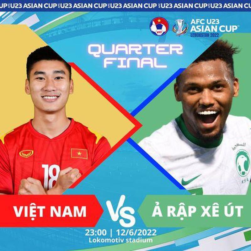 U23 Việt Nam gặp U23 Ả rập Xê út ở tứ kết ảnh 1