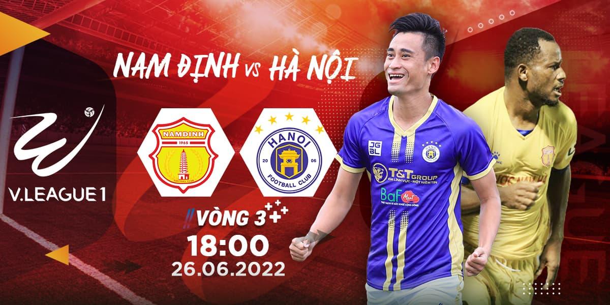 Trận đấu giữa câu lạc bộ Nam Định và Hà Nội được trực tiếp trên kênh ON Football Trận đấu giữa câu lạc bộ Nam Định và Hà Nội được trực tiếp trên kênh ON Football