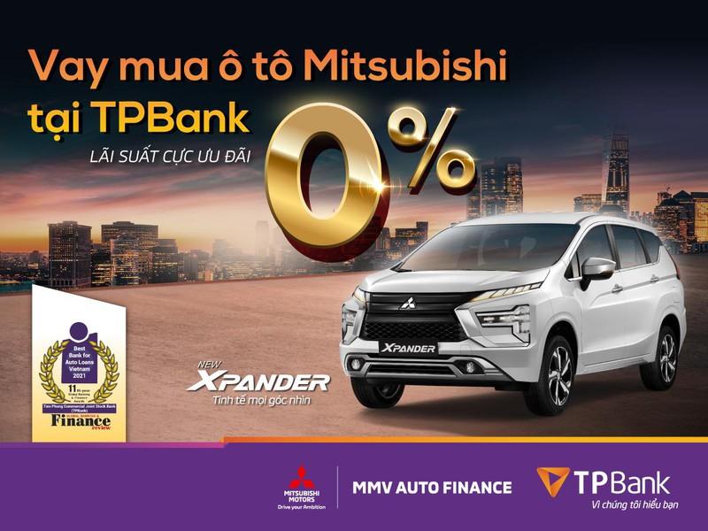 TPBank áp dụng lãi suất 0% cho khách hàng mua xe New Xpander 2022