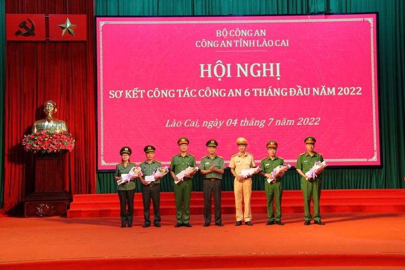 Công an tỉnh Lào Cai sơ kết công tác 6 tháng đầu năm 2022 ảnh 2