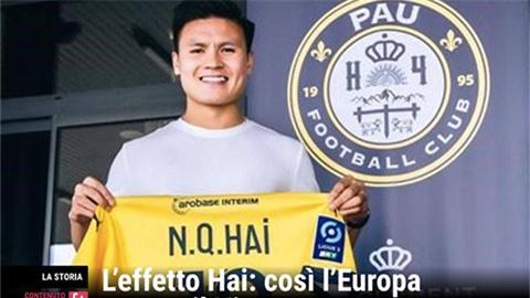 Nhật báo Italia: ‘Quang Hải giúp Việt Nam được biết đến nhiều hơn ở châu Âu’