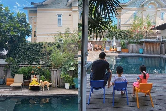 Ngất ngây với cơ ngơi đồ sộ nhà chồng mỹ nhân Việt: Hà Hồ thênh thang, Hà Tăng xa hoa