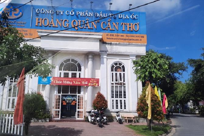 Văn phòng Hoàng Quân Cần Thơ tại Khu dân cư Thường Thạnh.