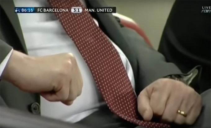 Hình ảnh Sir Alex run lẩy bẩy khi MU thua Barca cho đến nay vẫn là nỗi ám ảnh