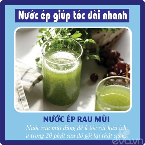 8 loại nước ép ngon bổ rẻ lại giúp tóc dài nhanh óng mượt