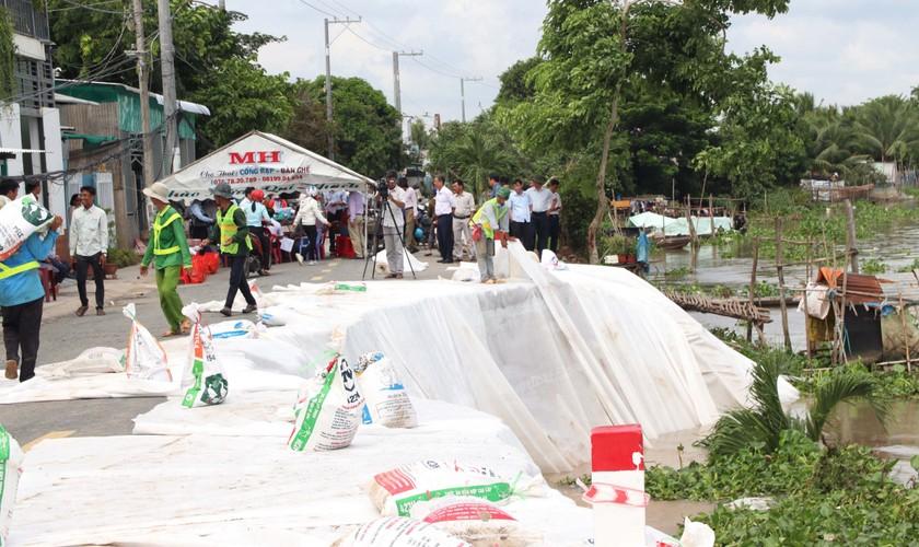 Chủ tịch UBND An Giang khảo sát khu vực sạt lở trên địa bàn tỉnh  ảnh 1