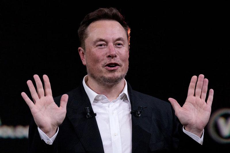 Elon Musk rớt xuống vị trí thứ 2. Ảnh: Getty.