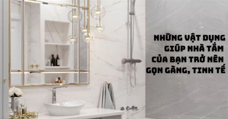 Những món đồ xinh xắn giúp bạn tiết kiệm không gian nhà tắm, vừa gọn gàng sạch sẽ lại còn sang trọng mà giá chỉ từ 45k - 1