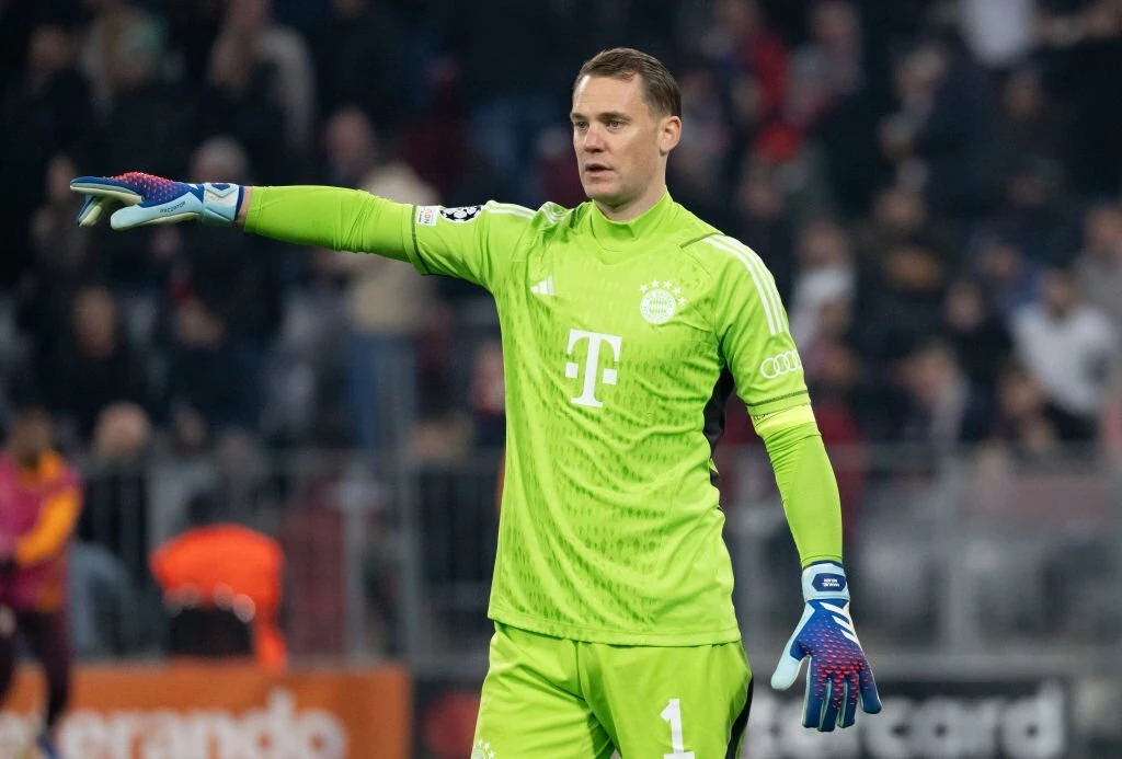 Manuel Neuer vẫn góp mặt dù nghỉ thi đấu khá dài trong năm 2023.