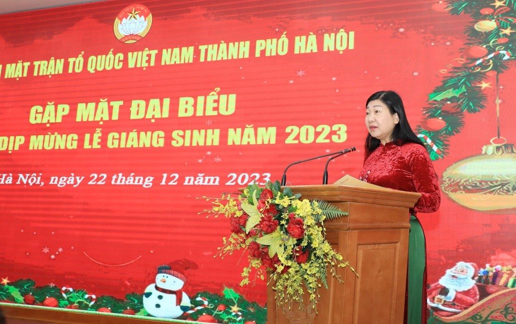 Hà Nội gặp mặt đại biểu chức sắc Công giáo và Tin lành