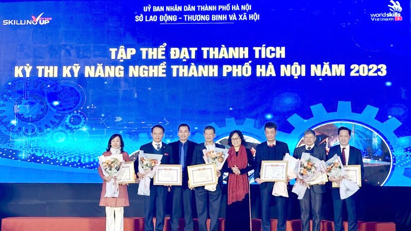 28 thí sinh đoạt giải Nhất kỹ năng nghề 2023 cấp thành phố