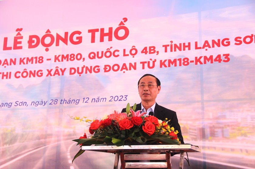 Ông Lê Đình Thọ, Thứ trưởng Bộ GTVT. (Ảnh: Minh Hữu).