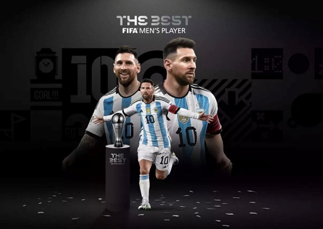 Messi giành giải The Best 2023