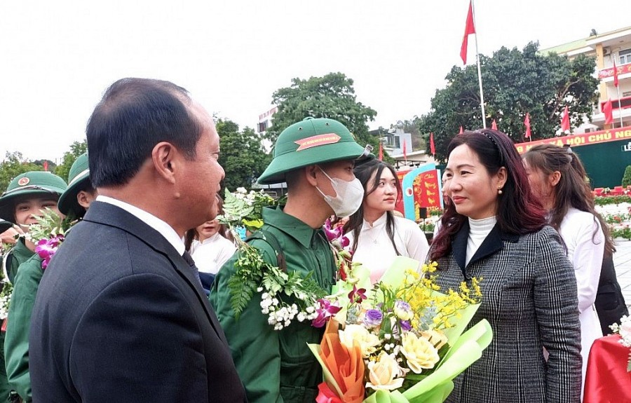 Quảng Ninh: Thanh niên huyện Vân Đồn phấn khởi ngày nhập ngũ