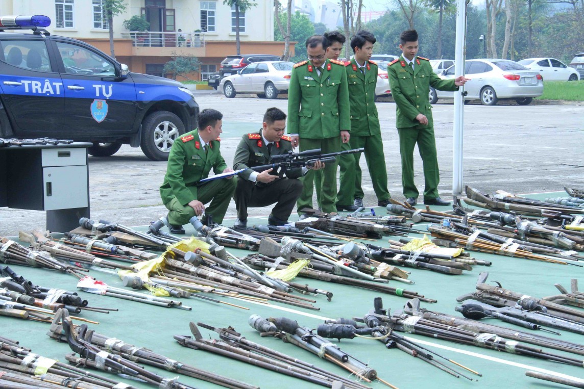 Lào Cai: Thu hồi hơn 1.600 khẩu súng săn và vũ khí thô sơ