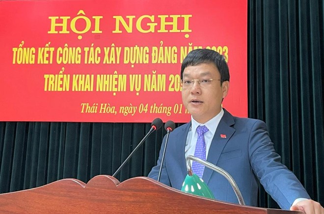 Ông Phạm Tuấn Vinh giữ chức Bí thư Đảng ủy Khối Các cơ quan tỉnh Nghệ An