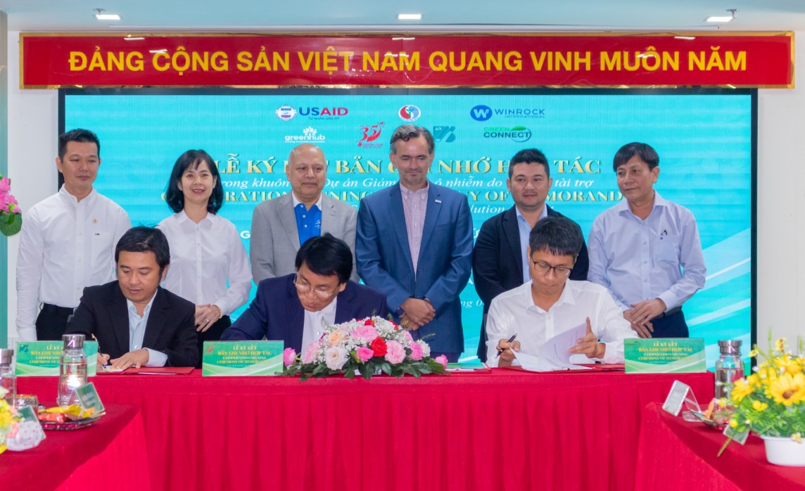 Saigon Co.op ký kết với Winrock International triển khai mô hình tuần hoàn chất thải