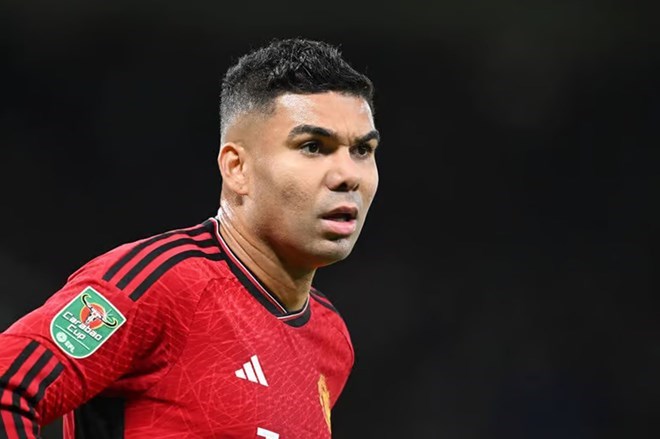 Casemiro đang sa sút không phanh ở tuổi 32. Ảnh: AFP