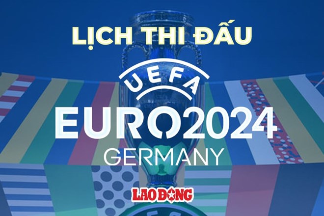 Lịch thi đấu EURO 2024 ngày 14.6: Đức vs Scotland