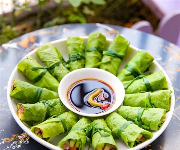 bò cuốn lá cải  0