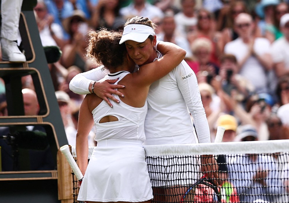 Donna Vekic đầy cố gắng trong trận bán kết dài nhất trong lịch sử Grand Slam trên sân cỏ. Ảnh: Wimbledon