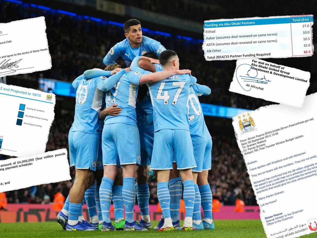 Những hé lộ đầu tiên về các tình tiết Man City bị tình nghi đã gian lận. Ảnh: Der Spiegel