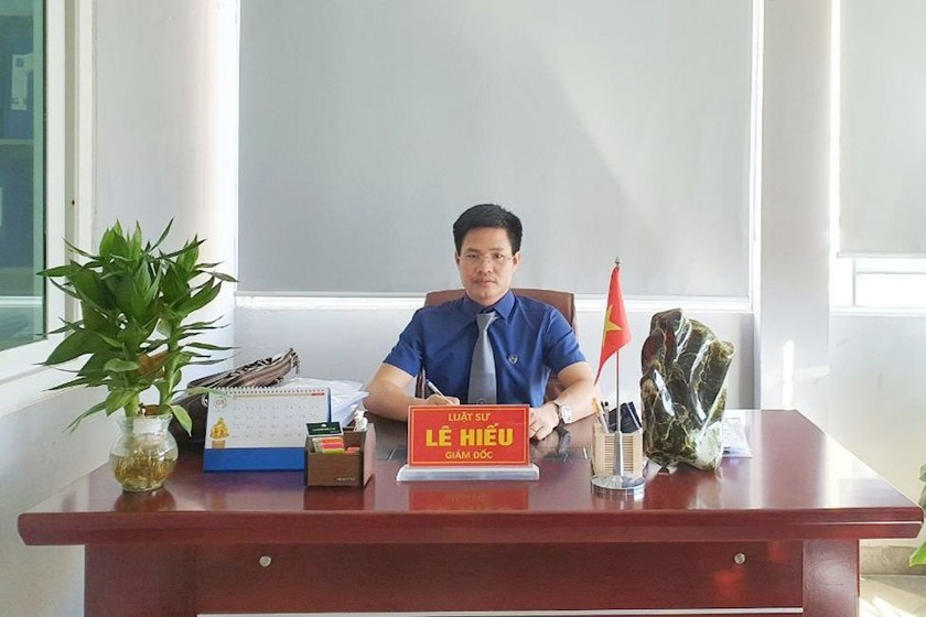 Luật sư Lê Hiếu.