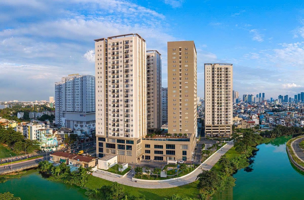 Dự án Richmond City được Tập đoàn Bất động sản Hưng Thịnh đầu tư xây dựng trên địa bàn quận Bình Thạnh