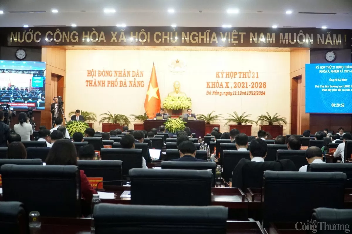 Kỳ họp thứ 21 HĐND TP. Đà Nẵng khóa X nhiệm kỳ 2021 - 2026