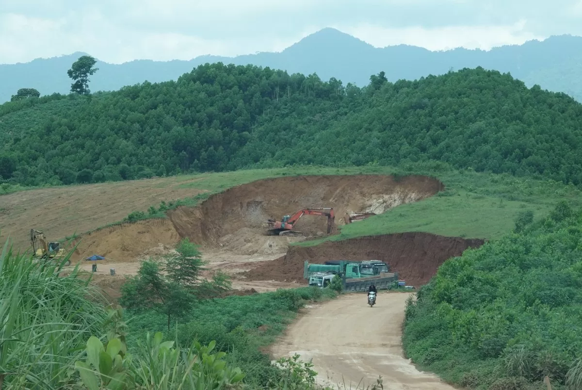 mỏ đất huyện thạch thành