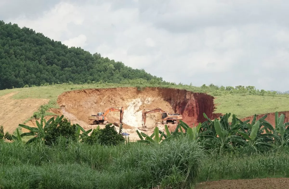 mỏ đất huyện thạch thành