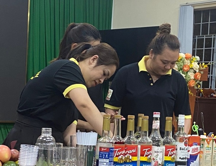 Sau các lớp đào tạo nghề, đa phần học viên đều tìm được việc làm hoặc tự tạo việc làm. Ảnh: Bảo Trung