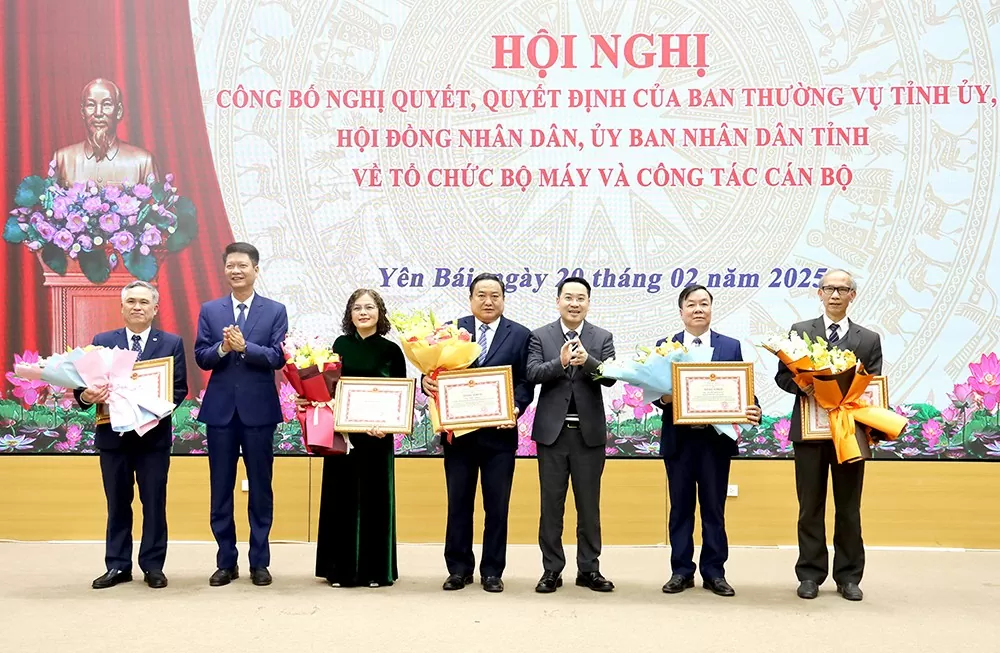 Bí thư Tỉnh ủy Yên Bái đốc thúc ổn định bộ máy mới