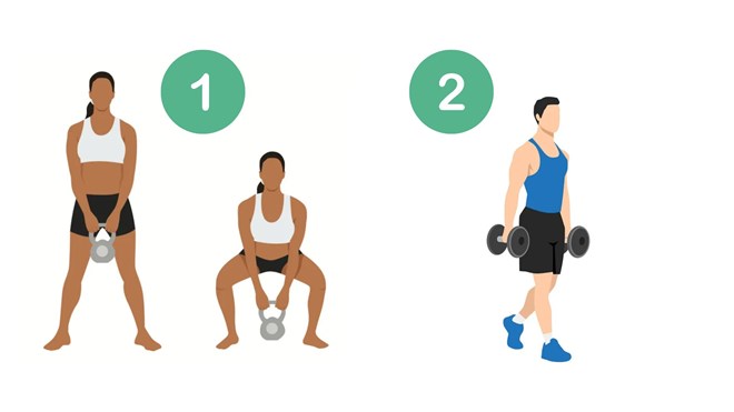 2 bài tập đứng giúp cải thiện tư thế và tăng cường cơ bắp