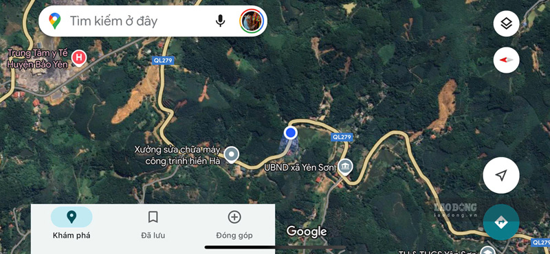 Đoạn Quốc lộ 279 thuộc địa phận xã Yên Sơn (Bảo Yên, Lào Cai) thường xuyên xảy ra tai nạn giao thông nghiêm trọng. Ảnh: Đinh Đại