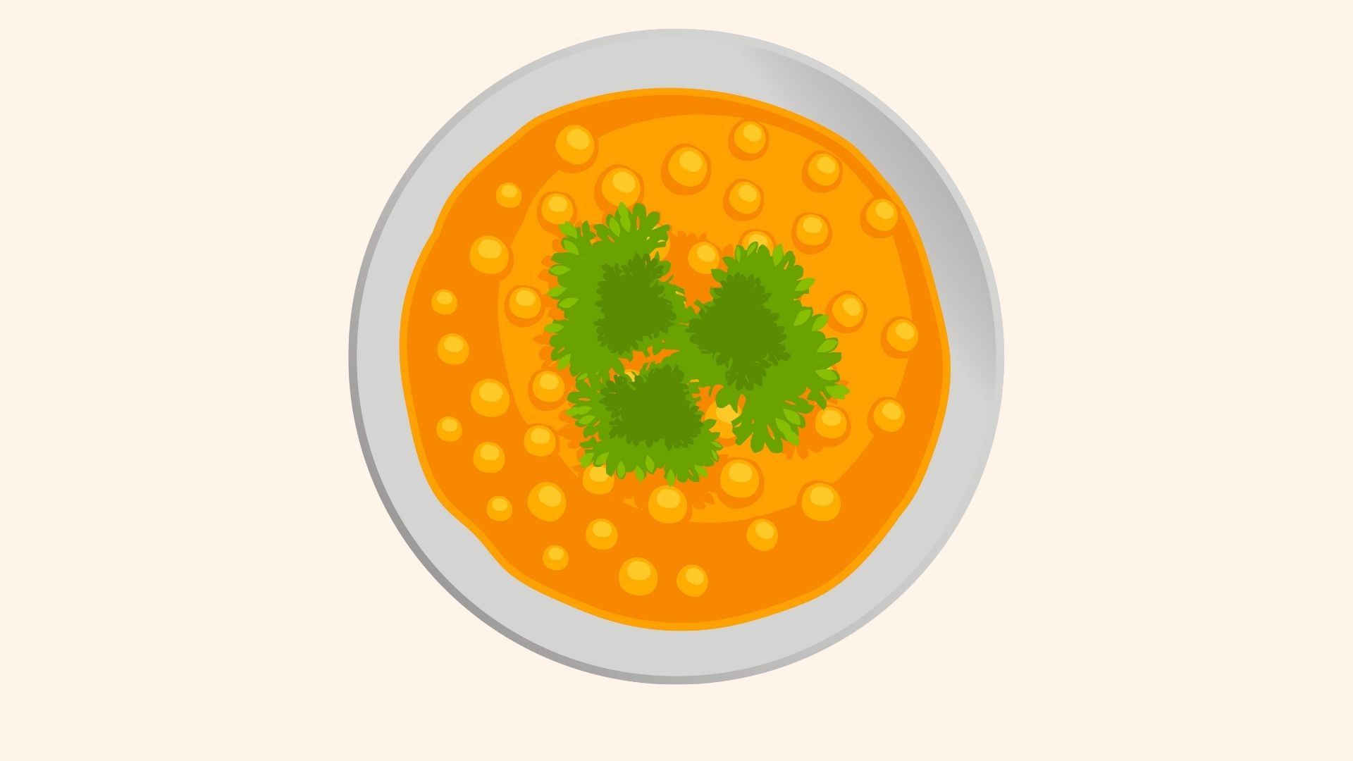 Moong Dal Tadka. Đồ hoạ: Đinh Đinh