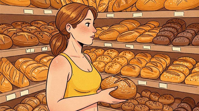 4 loại bánh mì không béo lành mạnh để giảm cân