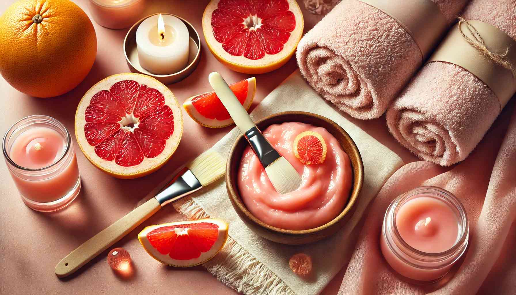 Lợi ích của mặt nạ bưởi đối với làn da: Ảnh: AI