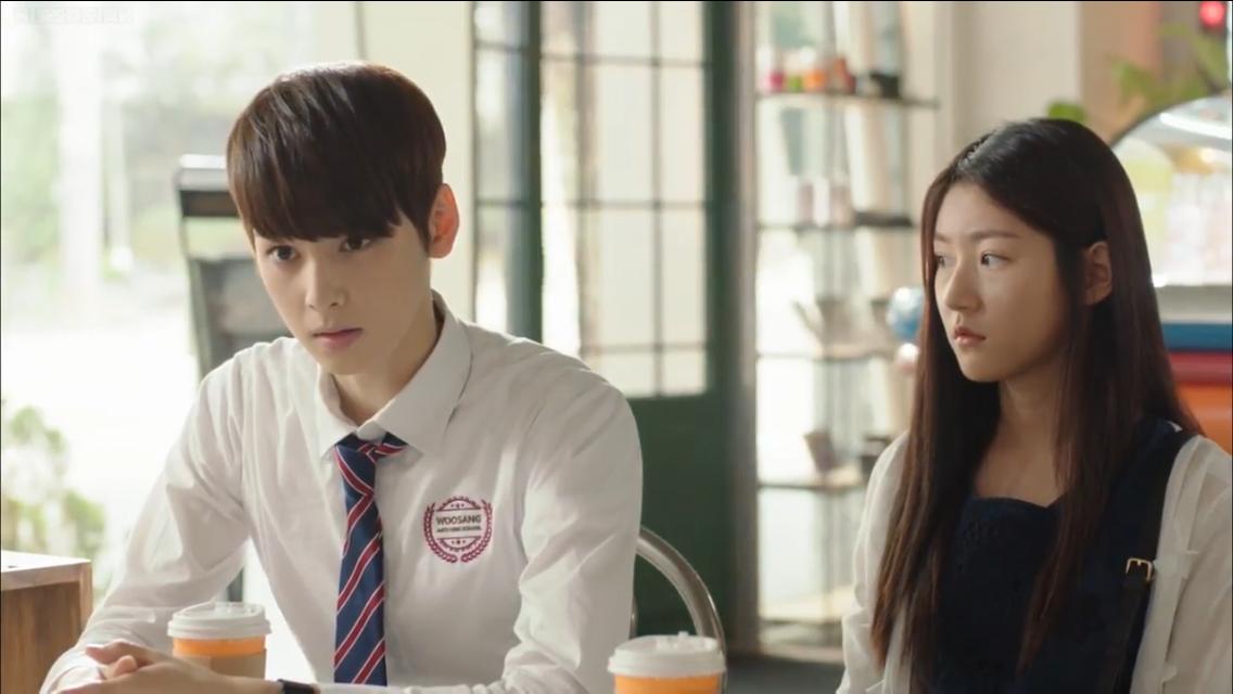 Cha Eun Woo và Kim Sae Ron đóng chung phim năm 2015. Ảnh: Nhà sản xuất “To Be Continued”