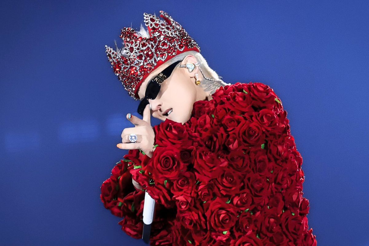G-Dragon vừa tổ chức concert solo ở Sân vận động Goyang cuối tháng 3. Ảnh: chụp màn hình @candyinuheart