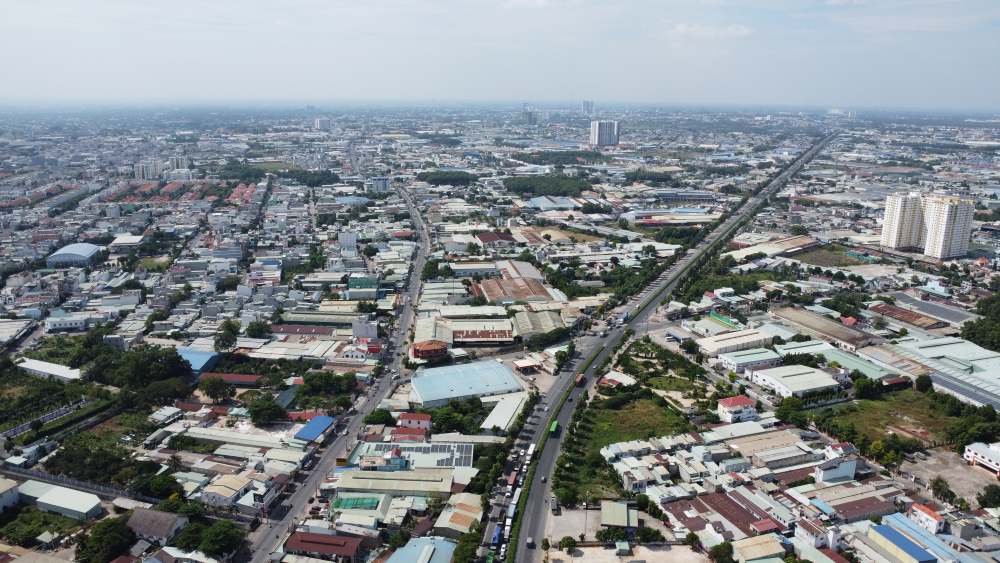 Thành phố Thuận An cần thêm các dự án nhà ở giá rẻ cho người lao động. Ảnh: Đình Trọng
